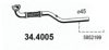 ASSO 34.4005 Exhaust Pipe